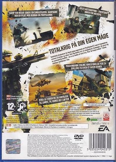 Battlefield 2 Modern Combat - PS2 (B Grade) (Genbrug)
